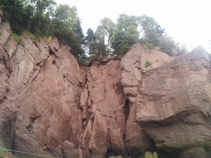 PEI redrocks cliff